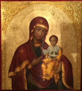 Александр Ступай. Богородица с младенцем. НАОМА, мастерская Стороженко